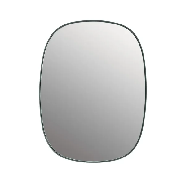 Muuto Framed mirror Dark green, 59x44 cm