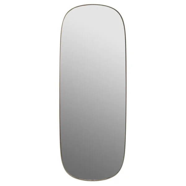 Muuto Framed mirror large Taupe-clear, 118x44,5