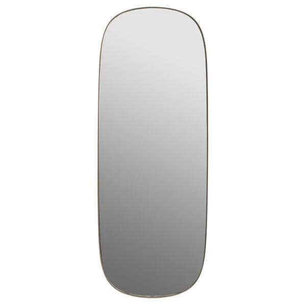 Muuto Framed mirror large Taupe-clear