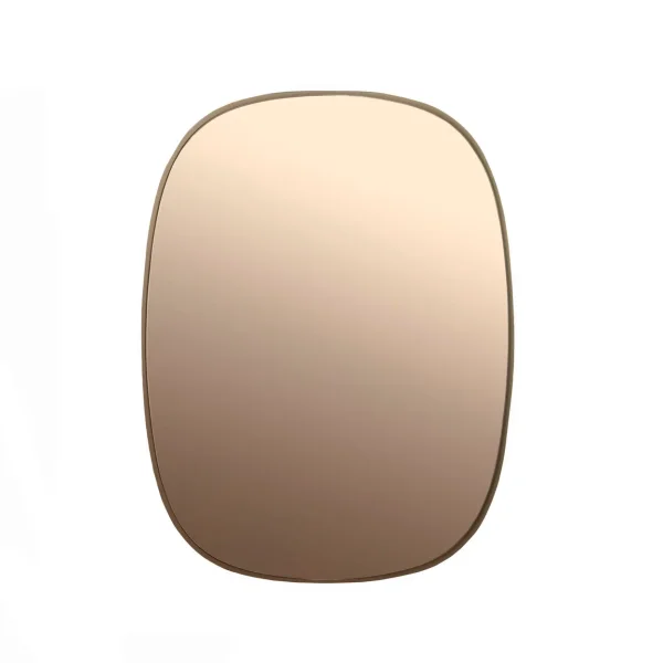 Muuto Framed mirror Pink, 59x44 cm