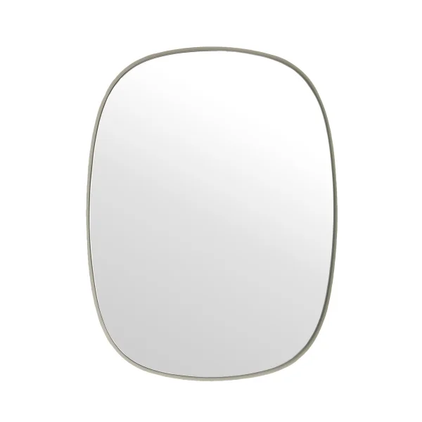 Muuto Framed mirror small Grey