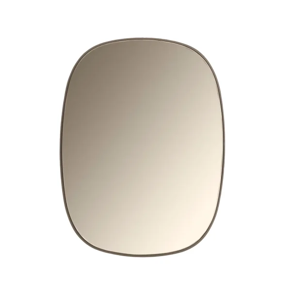 Muuto Framed mirror Taupe, 59x44 cm