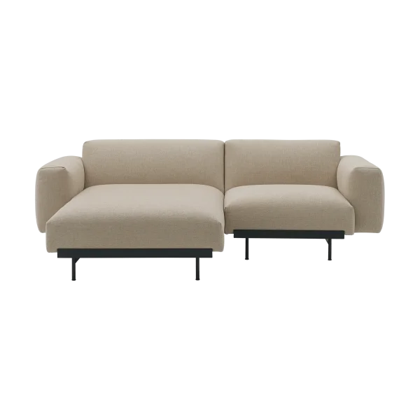 Muuto In Situ modul sofa 2-seat configuration 5 Ecriture 240-Black