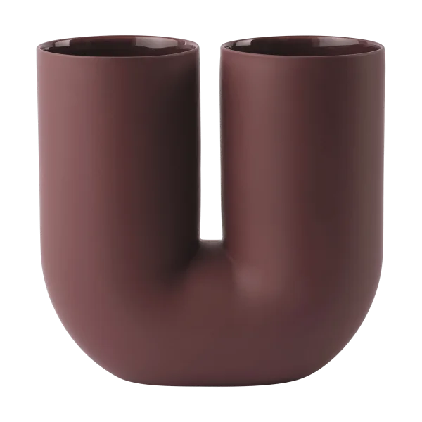 Muuto Kink vase 26 cm Deep red