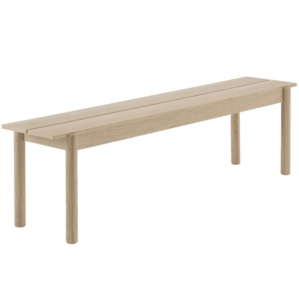 Muuto Linear bench, oak 33.5 cm