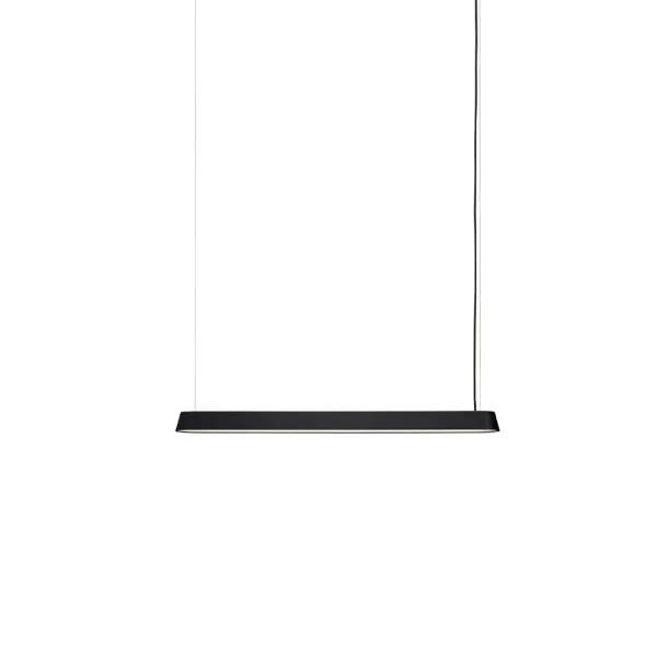 Muuto Linear pendant lamp Black, 87,2 cm