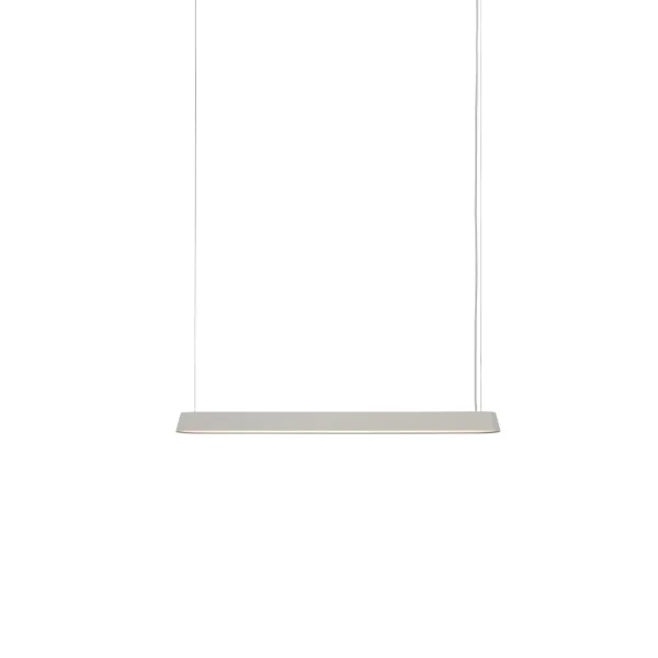 Muuto Linear pendant lamp Grey, 87,2 cm