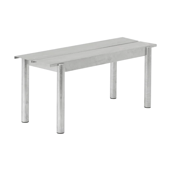 Muuto Linear steel bench 110 cm Warm galvanized steel