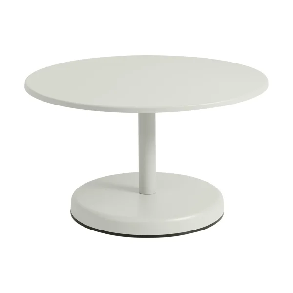 Muuto Linear Steel coffee table Grey, Ø70x40 cm