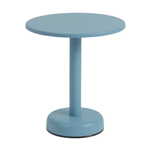 Muuto Linear Steel coffee table Pale blue, Ø42x47 cm