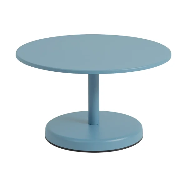 Muuto Linear Steel coffee table Pale blue, Ø70x40 cm