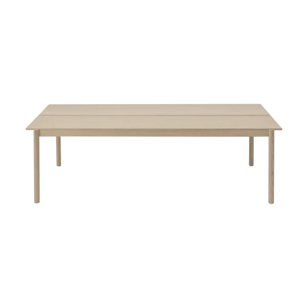 Muuto Linear System dining table 110x240 cm Oak veneer-oak