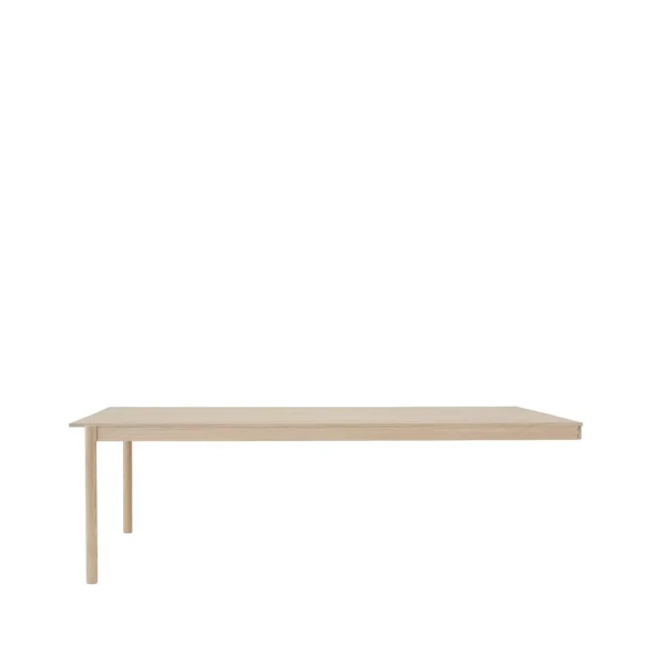 Muuto Linear System End Module table Oak veener-oak 240x142 cm