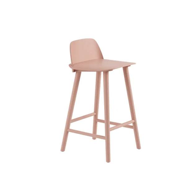 Muuto Nerd counter stool Tan rose