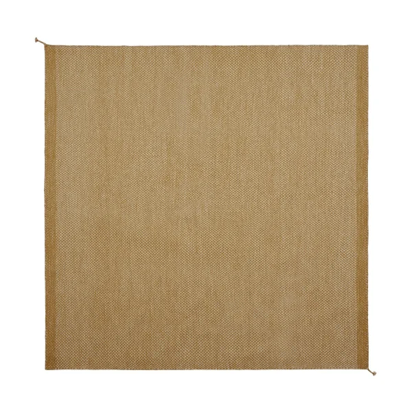 Muuto Ply rug 240x240 cm Burnt orange