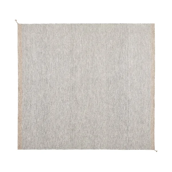 Muuto Ply rug 280x280 cm Black-white