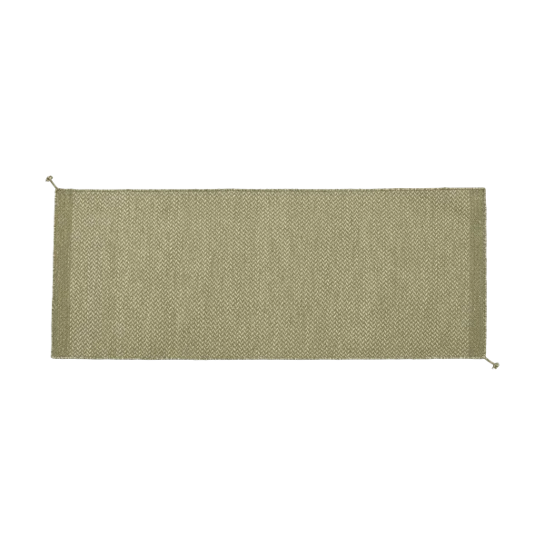 Muuto Ply rug 80x200 cm Moss green
