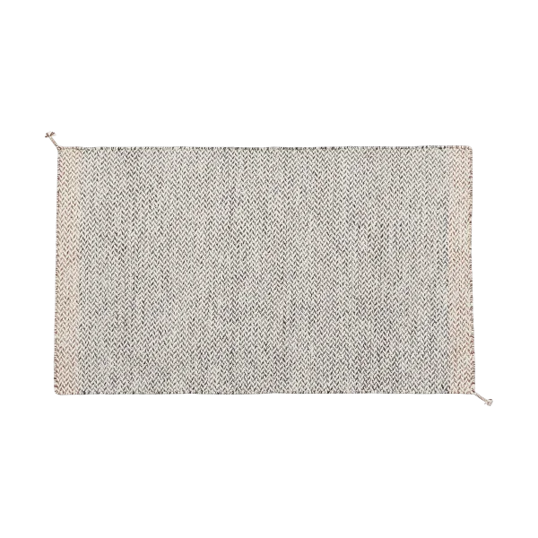 Muuto Ply rug 85x140 cm Black-white