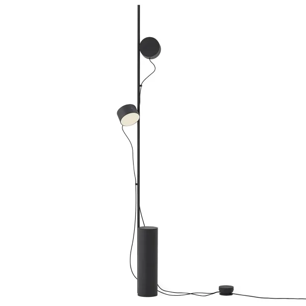 Muuto Post floor lamp Black