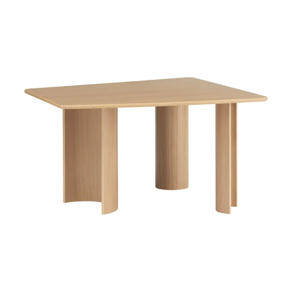 Muuto Re-norm dining table Lacquered oak veneer, 130x120 cm
