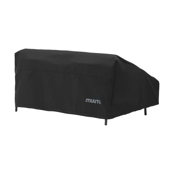 Muuto Settle Outdoor protective cover for 2-seater sofa Black