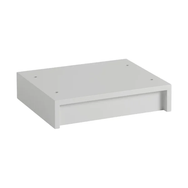 Muuto Stacked storage system plinth 43.5x35 cm Grey