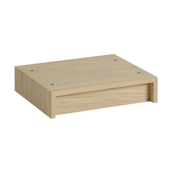 Muuto Stacked storage system plinth 43.5x35 cm Oak