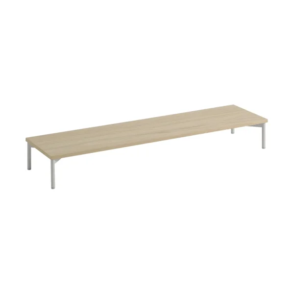 Muuto Stacked storage system podium w. tube base Oak-grey