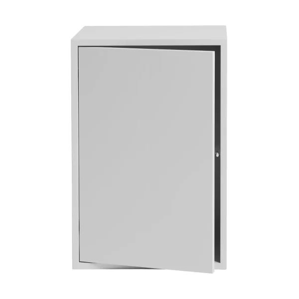 Muuto Stacked storage system with door large Grey