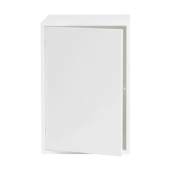 Muuto Stacked storage system with door large White