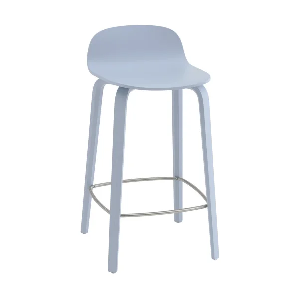 Muuto Visu barstool 65 cm Light blue
