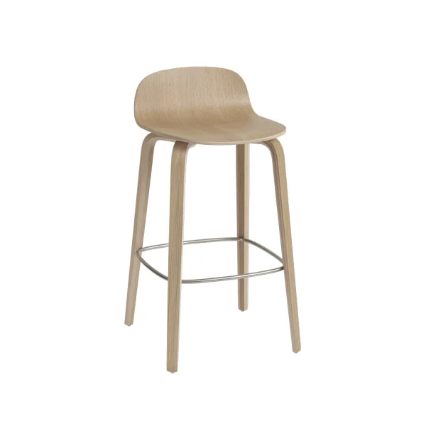 Muuto Visu barstool 65 cm Oak-oak