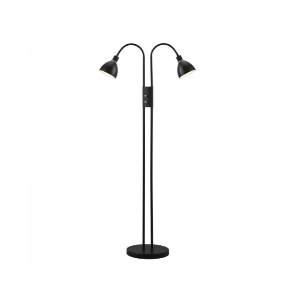 Nordlux Ray Double Floor Lamp 160 cm Black