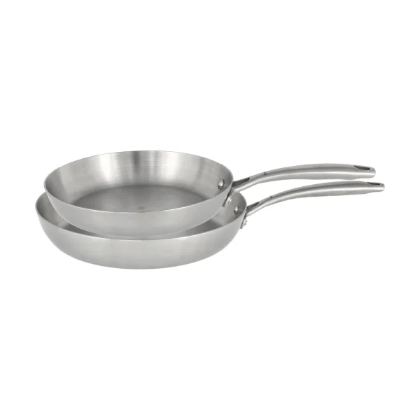 Nordwik Nordwik frying pan set 3-ply 2 pieces - Stainless steel