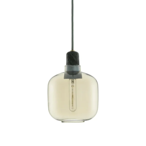 Normann Copenhagen Amp lamp small gold-green