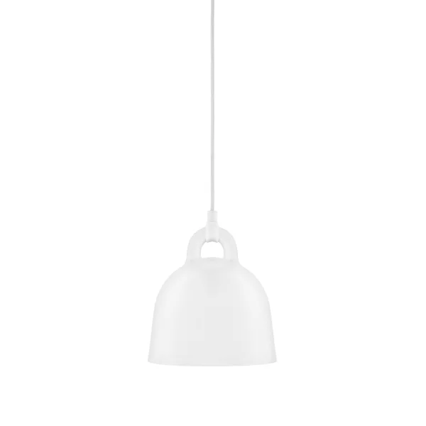 Normann Copenhagen Bell lampa vit X-small