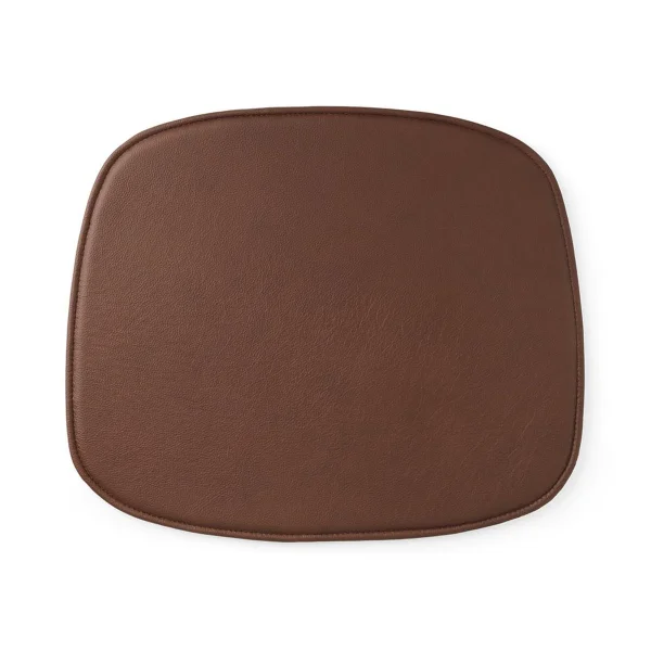 Normann Copenhagen Form seat cushion in ultra leather Brandy 41574