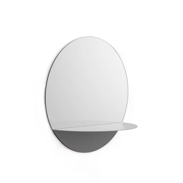 Normann Copenhagen Horizon mirror round grey