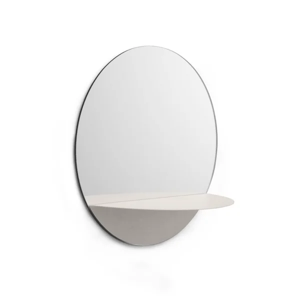 Normann Copenhagen Horizon mirror round white