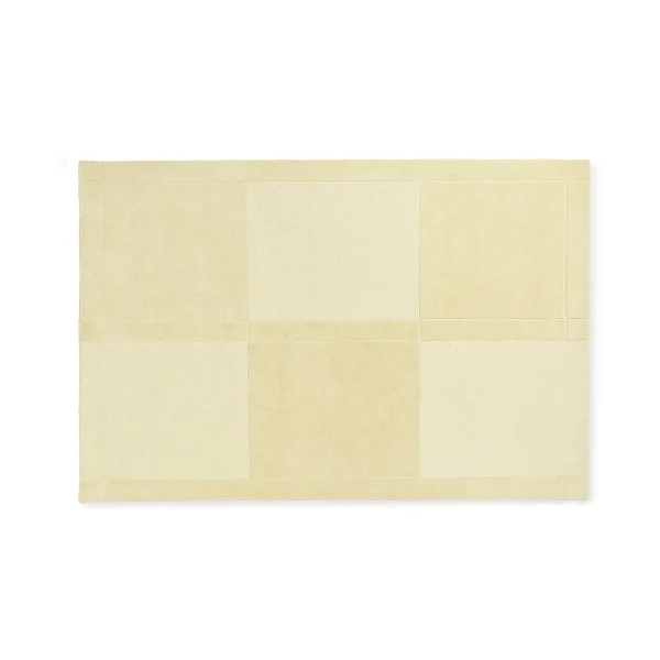 Normann Copenhagen Level wool rug Light yellow, 200x300 cm