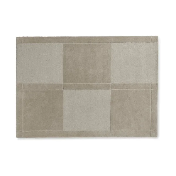 Normann Copenhagen Level wool rug Warm grey, 250x350 cm