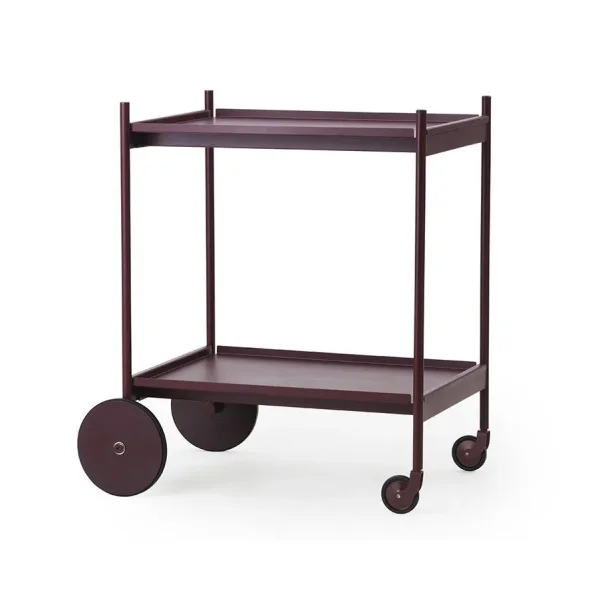 Normann Copenhagen Rul serving cart Wine red