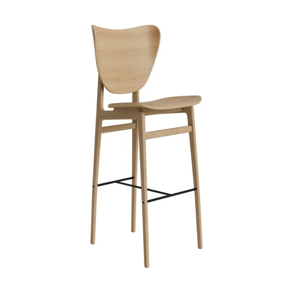 NORR11 Elephant bar stool Natural, 75 cm