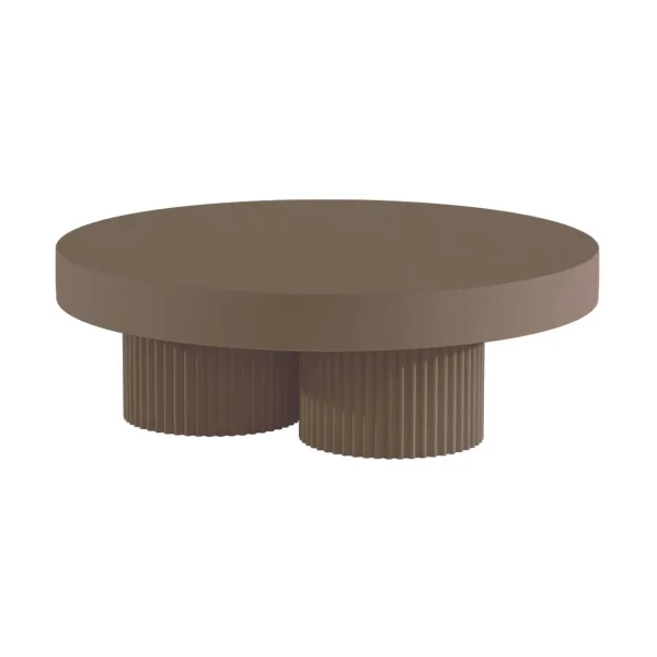 NORR11 Gear coffee table Clay, Ø120 cm