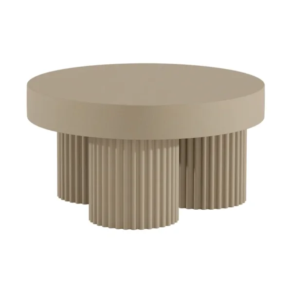 NORR11 Gear coffee table low Ø70 cm Chai, Ø70 cm