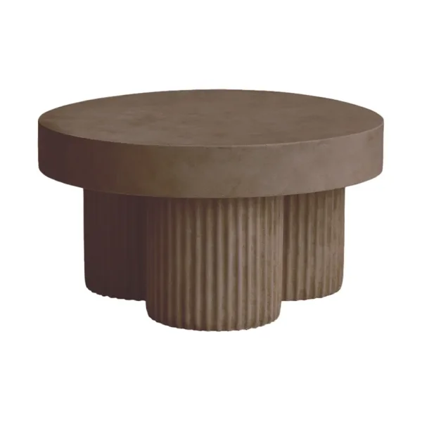 NORR11 Gear coffee table low Ø70 cm Clay, Ø70 cm