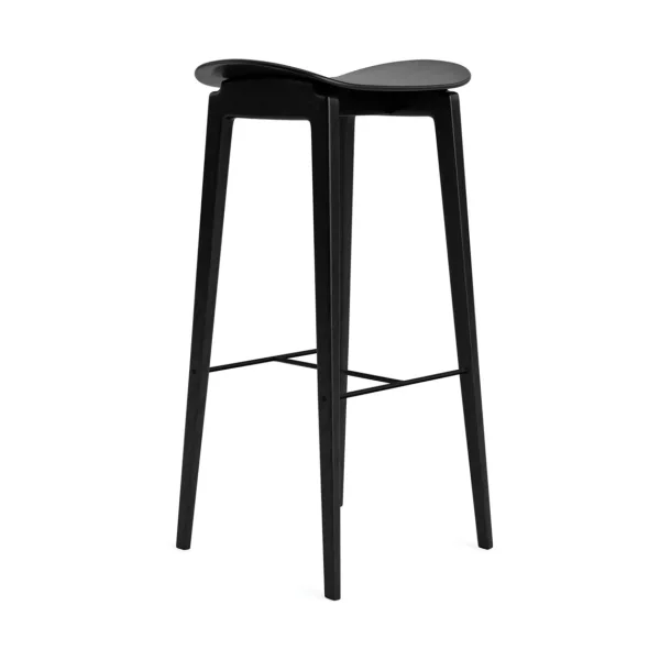 NORR11 NY11 bar stool Black, 75 cm