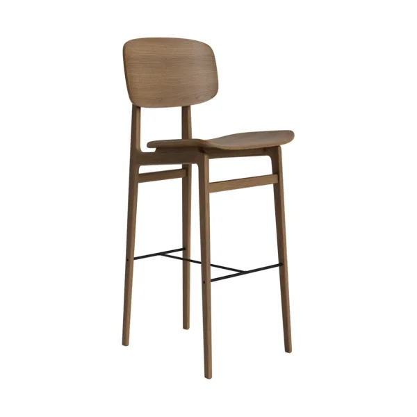 NORR11 NY11 bar stool Light smoked oak, 75 cm