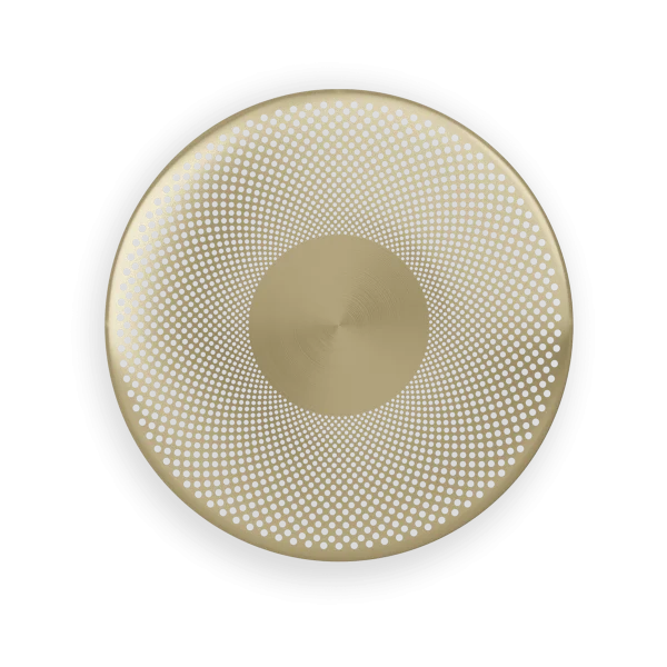 Northern Glint wall light Ø25 cm Brass