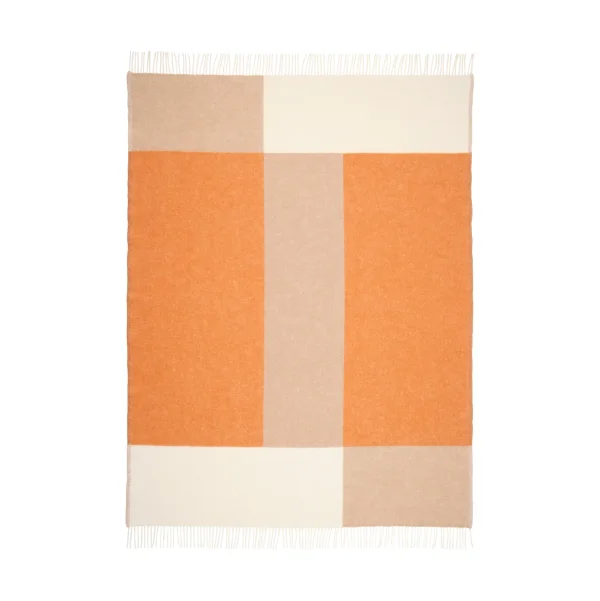 Northern Layer throw blanket Orange, 130x170 cm